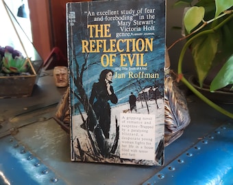 1964 The Reflection Of Evil by Jan Roffman/ Vintage Gothic Horror Novel