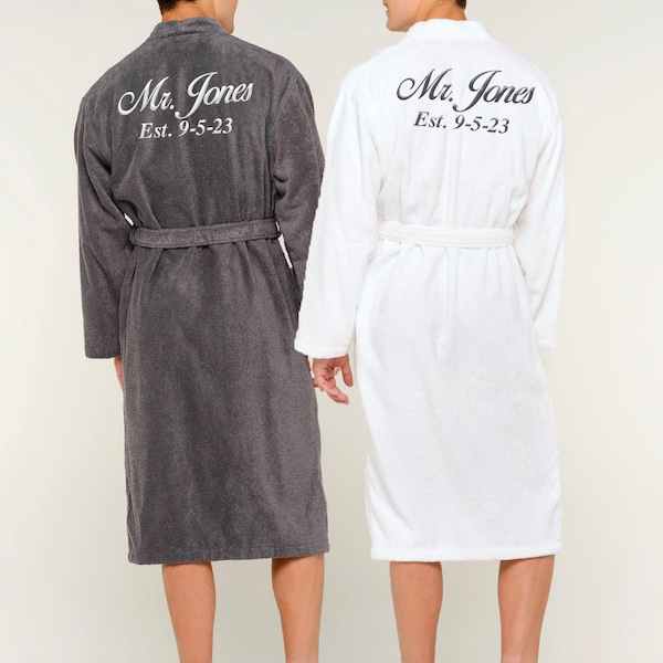 His and Hers Robe Etsy