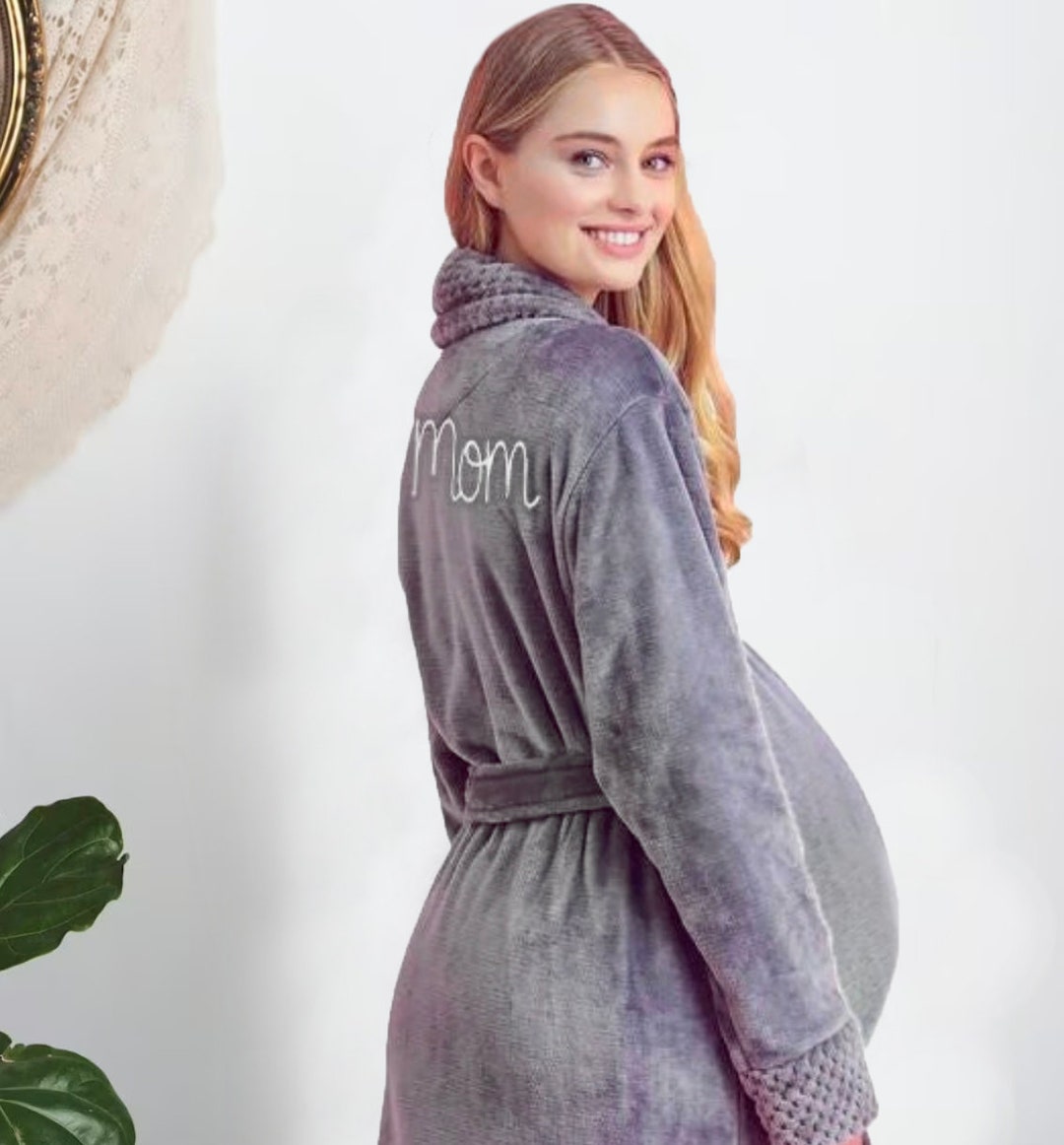 Customizable Maternity Robe, Labor Nursing Delivery, Hospital Gown