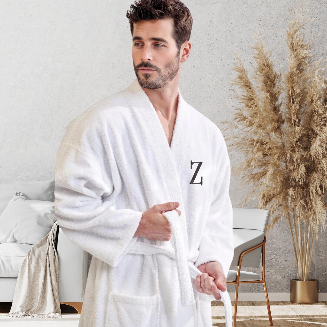 Jamaican Heart Pattern Print Men Long Robe