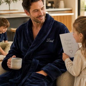 mens short dressing gown jacket Men's Black Wool Robe Classic Smoking Jacket