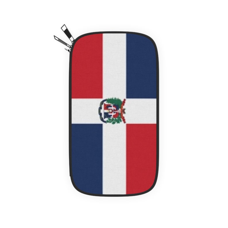 Dominican Republic Flag Passport Wallet for Fashionable Functionality