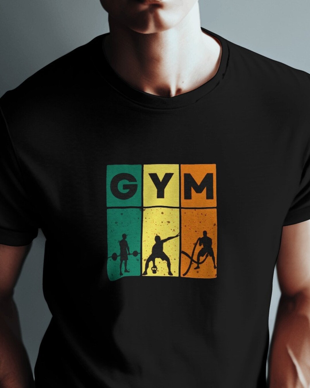 Gym-inspired Workout T-shirt - Motivational Gym Rat Style Clothing ...