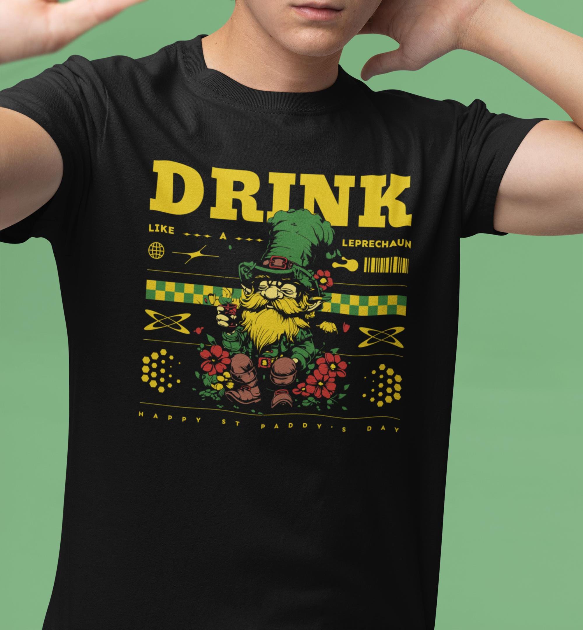 T-shirt Unisex Per Il Giorno Di San Patrizio - Trifoglio - Foto 4