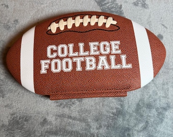 Football Shaped Hardcover Sports Fan Gift Decor