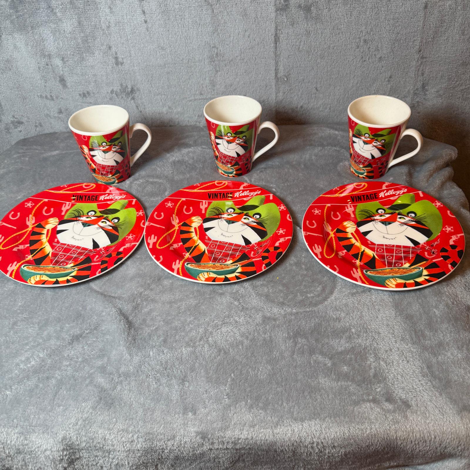 Kelloggs Plates Set - Etsy