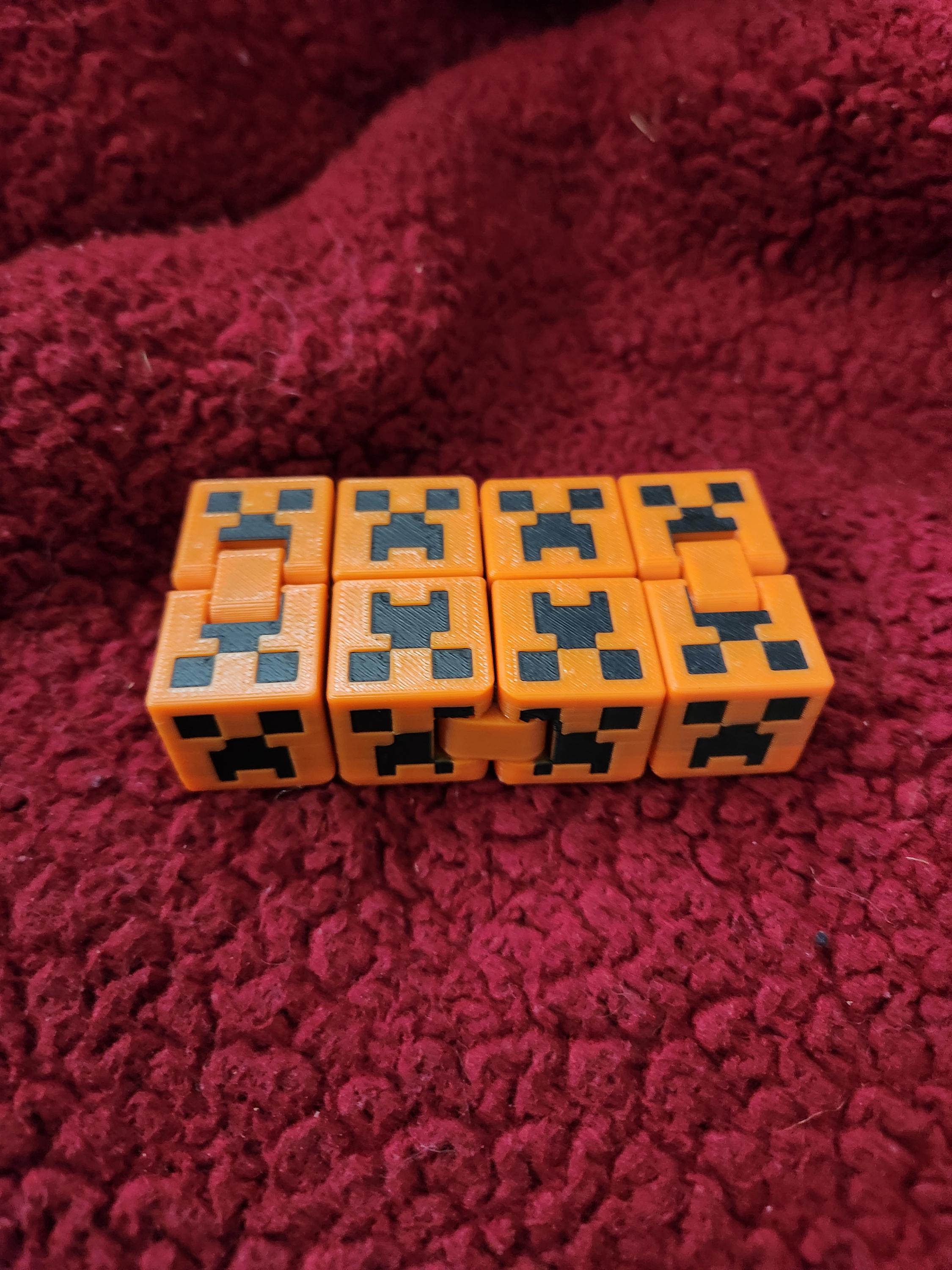 Minecraft Fidget Blocks Minecraft Fidget Toy Blocks - Etsy