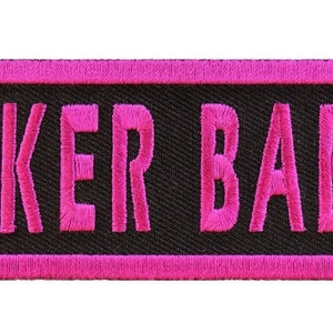 Biker Babe Funny Iron on Patch  Authentic Funny Biker Patches