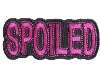 SPOILED Authentic Biker Patches