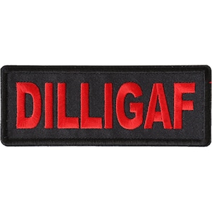 DILLIGAF Authentic Bike Patch