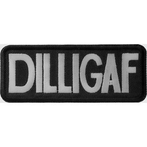 DILLIGAF Authentic Bike Patch