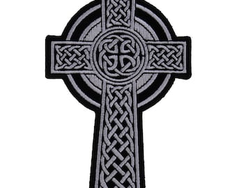 Keltiskt kors autentiska bikermärken