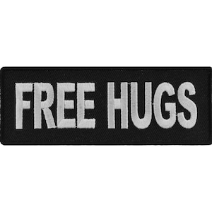 Free Hugs Authentic Biker Patches
