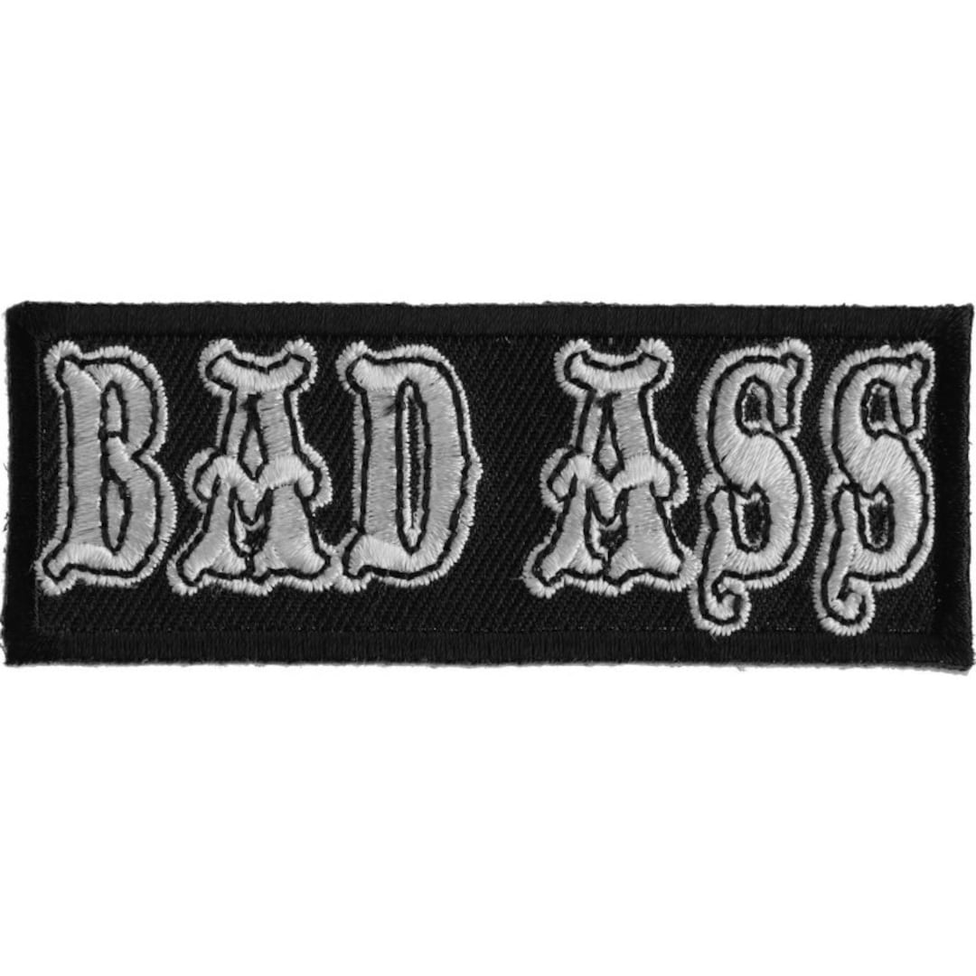 Bad Ass Authentic Biker Patches - Etsy