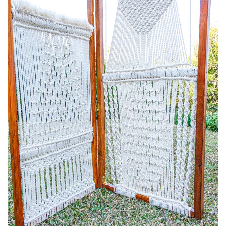 Macramé Room Divider Etsy
