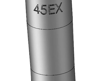 Vacuum Adapter 45mm to 36mm 45EX 36ID – Dust Collector Hose Fitting for Shop Vacs, Table Saws, Woodworking, Miter Saws, Dust Extraction