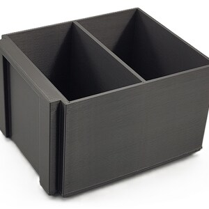 Contenedor pequeño para el sistema de 3 cajones Milwaukee PACKOUT (ajuste de ranura exterior)