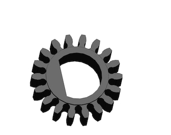 Hp officejet pro 6978 8210 horizontal cartridge motion gear replacement 2 pieces