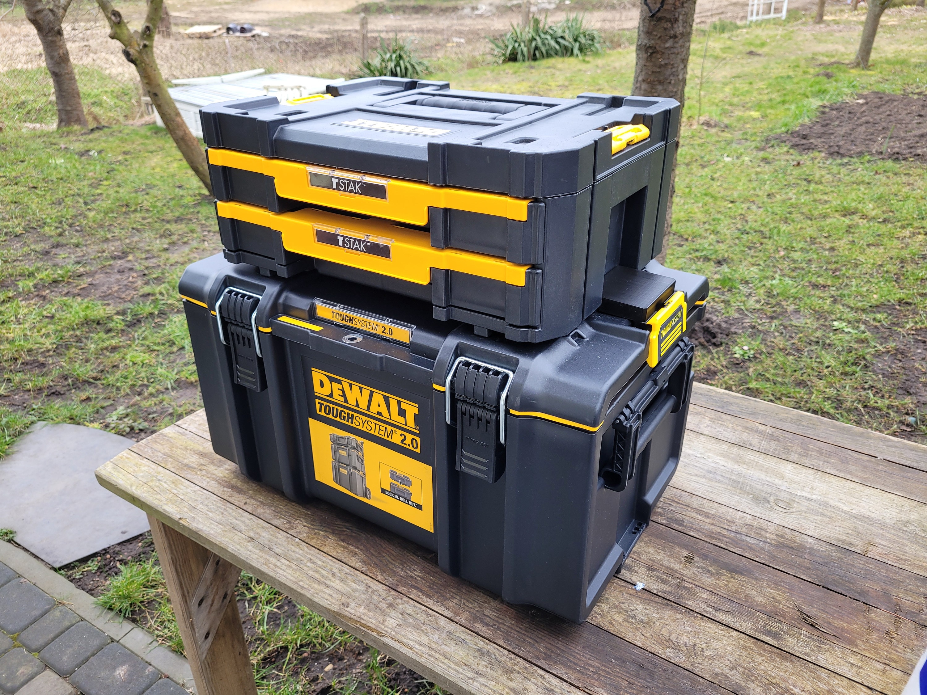 Dewalt Tstak to Dewalt Toughsystem 2.0 and 1.0 Mount Adapter 1 Set Etsy