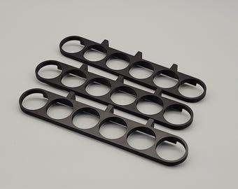 Paint Tube Holder for IKEA Skådis Pegboard – Holds 6 x 18ml Bottles | Vallejo Compatible Organizer for Hobby Paints & Miniatures