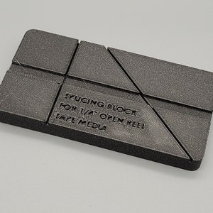 Spleißblock für 1/4 Zoll Magnetbandmedien