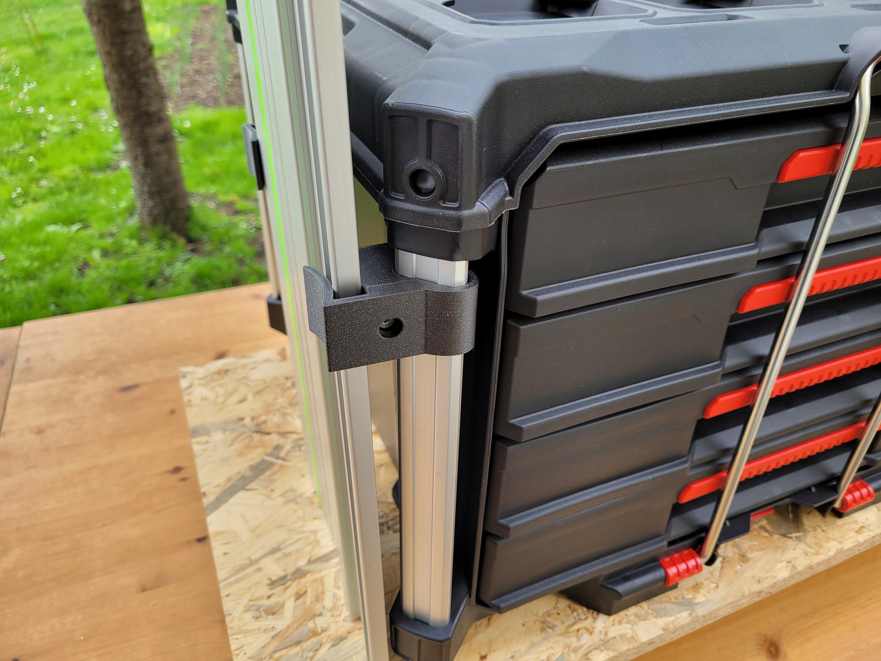 Milwaukee Packout Rails Rail Mount for Milwaukee Packout and Festool Rails - Etsy