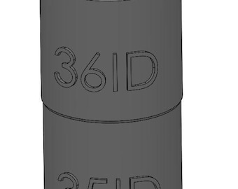 Staubsauger Adapter 35ID auf 36mm 35ID 36ID - Staubsauger-Schlauchzubehör für Werkstattsauger, Tischkreissägen, Holzbearbeitung, Gehrungssägen, Staubabsaugung