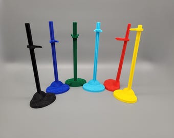 Monster High Doll Stand 2010–2012 | Replacement Display Base | Fits First Gen Dolls | Multiple Colors