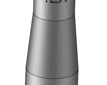 Staubsauger Adapter 34 mm auf 36 mm 34EX 36ID - Staubsammel-Schlauchzubehör für Werkstatt-Sägen, Tischkreissägen, Holzbearbeitung, Gehrungssägen, Staubabsaugung