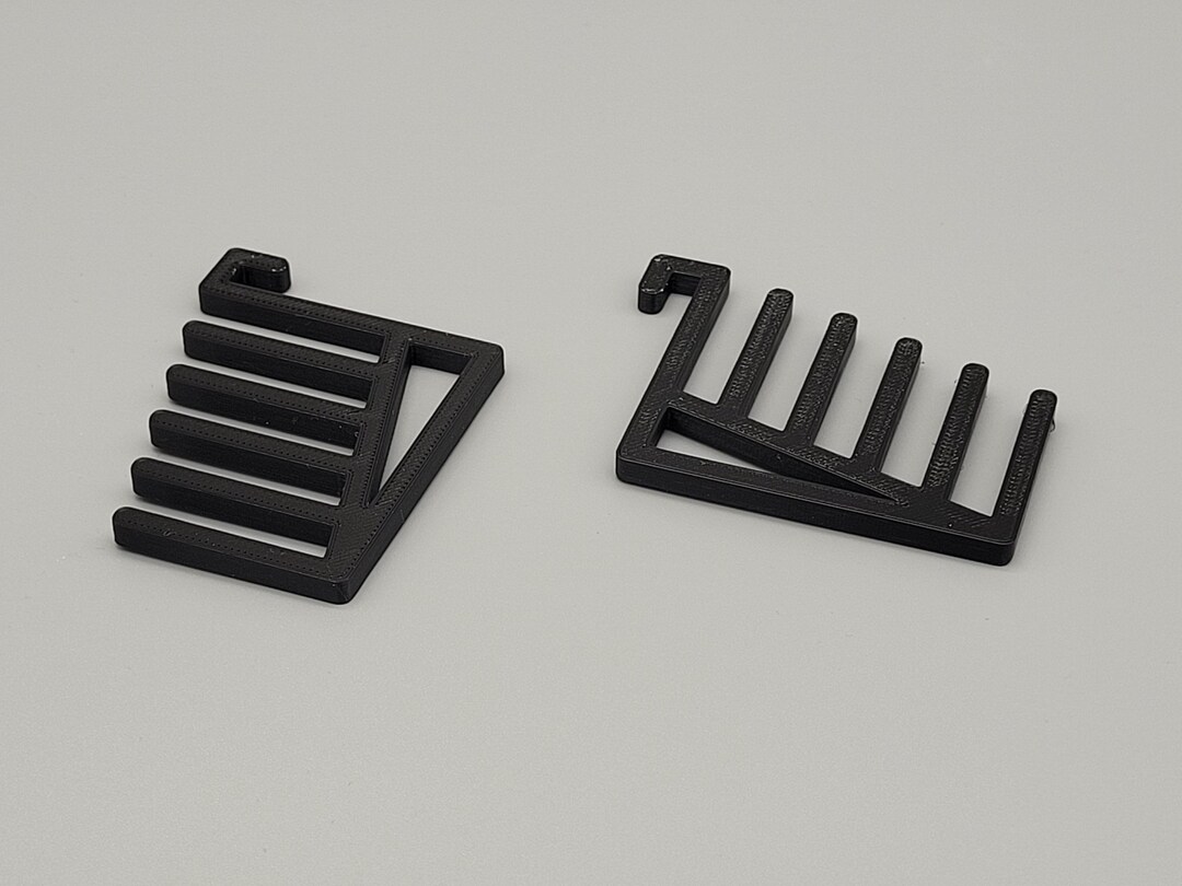 Vertical Ruler Storage Holder – Set of 2 for IKEA Skadis – Gift for ...
