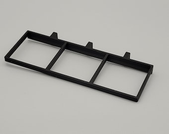 Tamiya cement Holder for IKEA Skådis – Fits 3 Bottles | Tamiya cement Compatible Organizer for Hobby & Miniature Paints