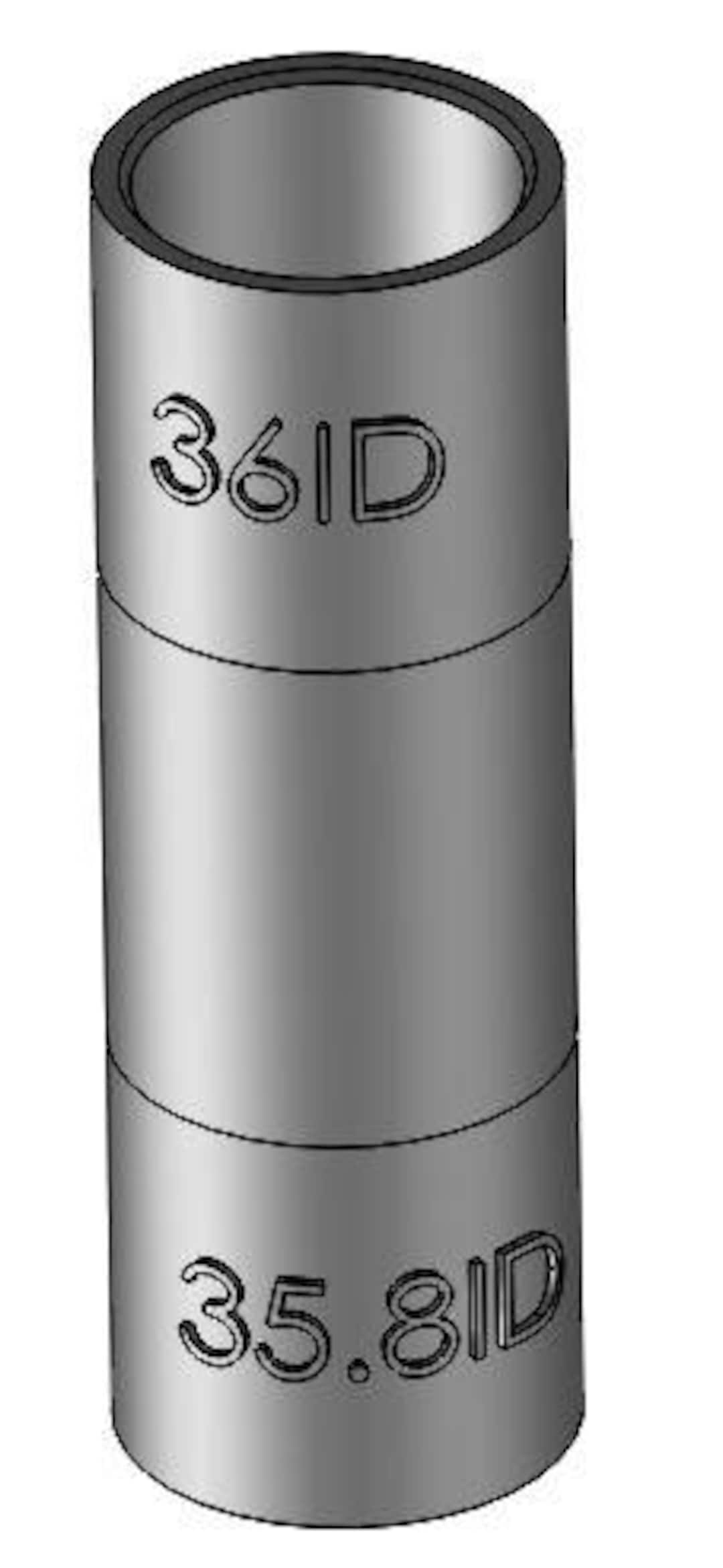 Vacuum Adapter 35.8mm to 36mm 35.8ID 36ID – Dust Collector Hose Fitting ...