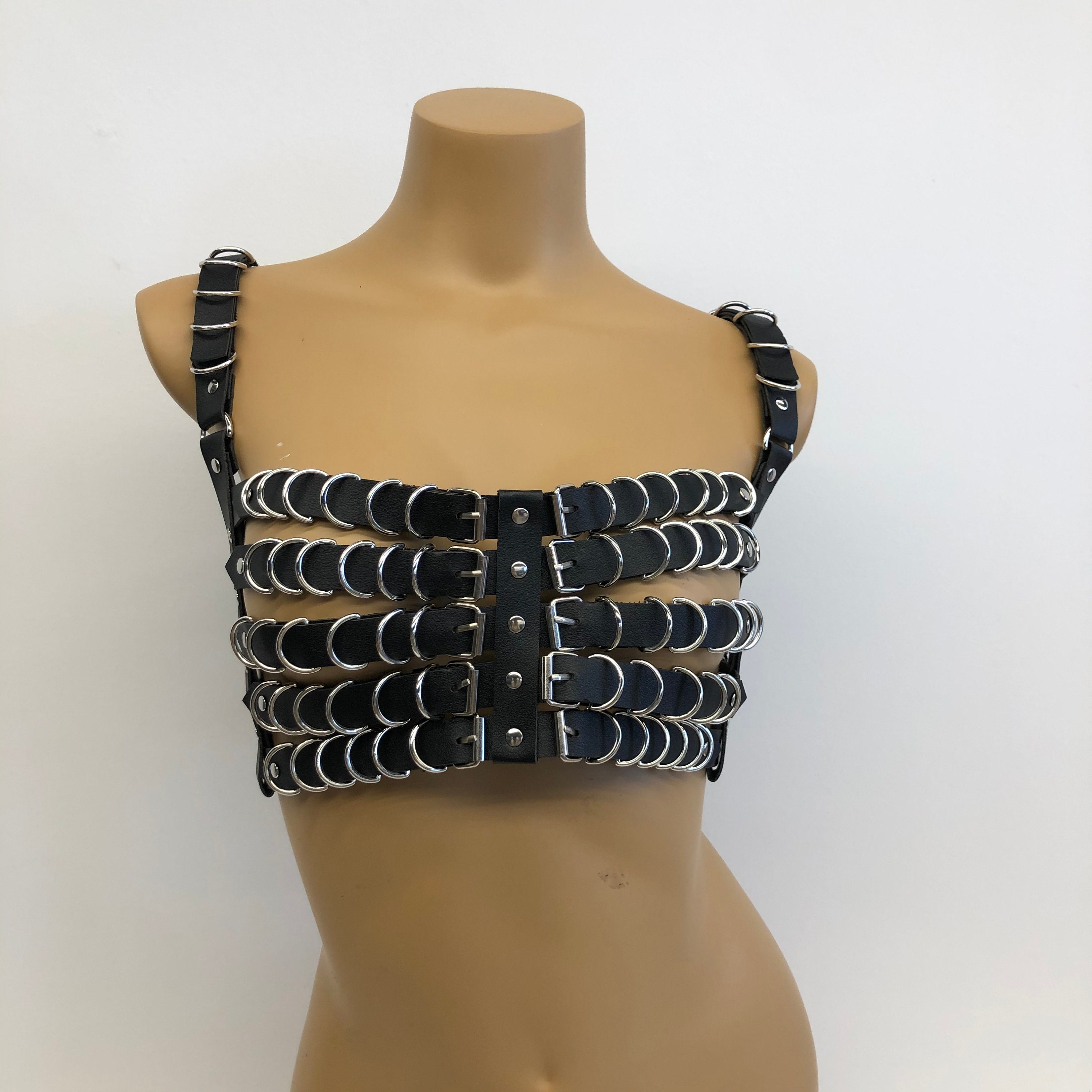 Artifice Products - PVC Harness buckle Bra – Artifice Clothing