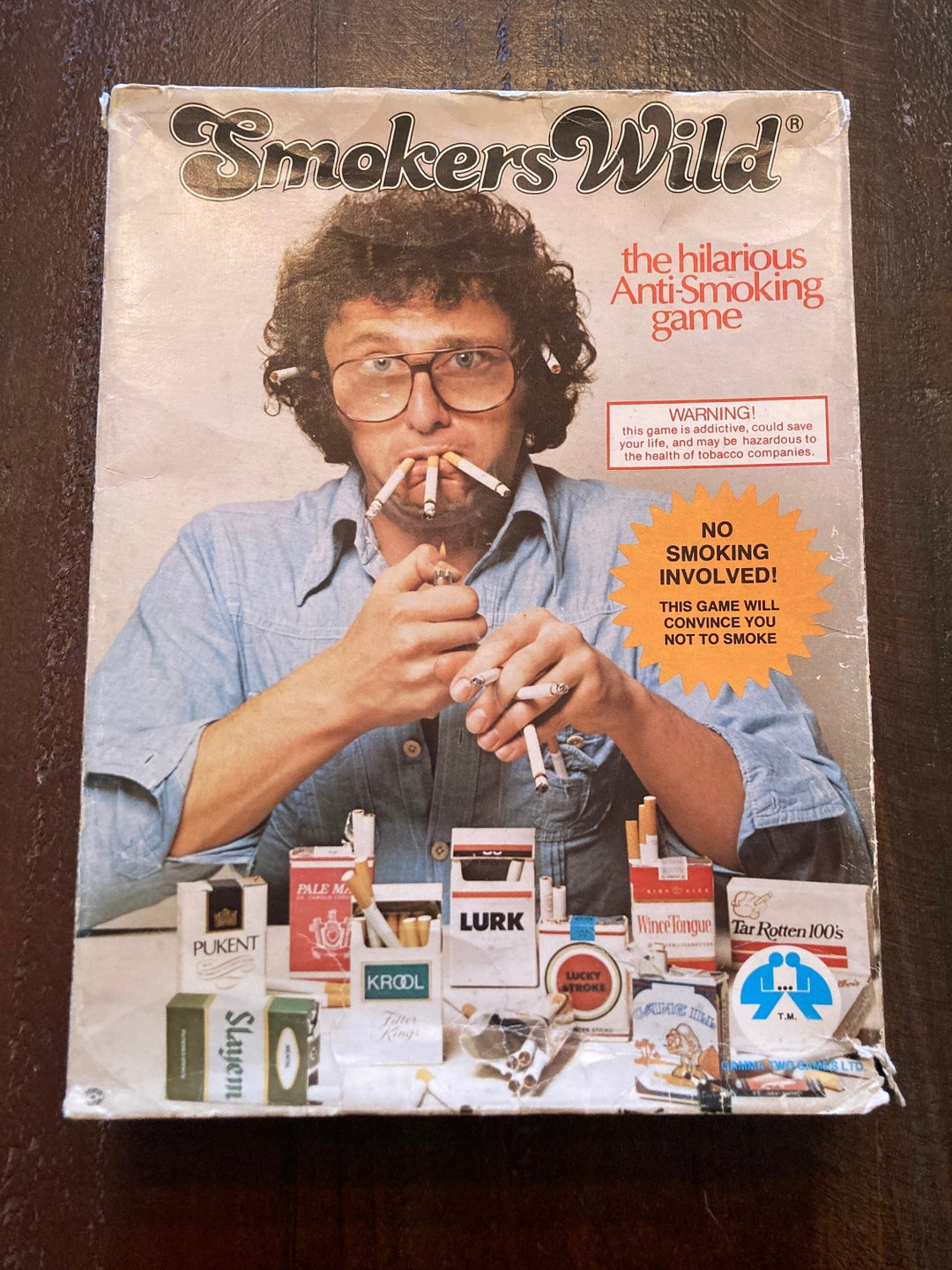 Smokers Wild the Hilarious Antismoking Board Game 1978 Etsy