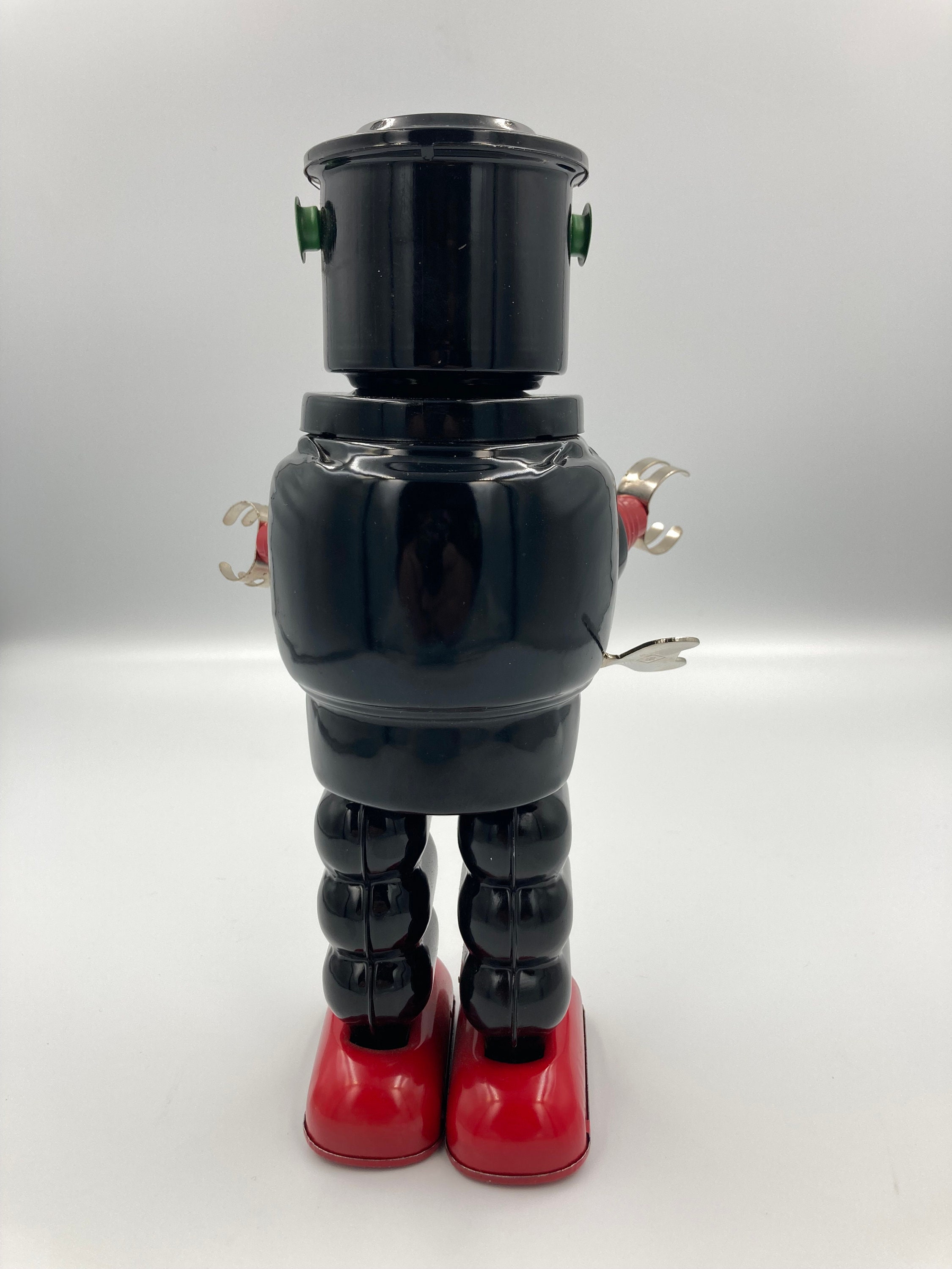Robot Mécanique En Tôle Ha Ha Toy - MS640 Roby Robot - Vintage - Bon état