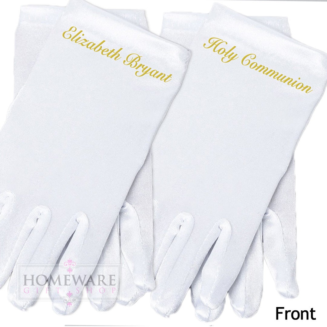 PURFUN Kids Girl Pincess Pearl Long Satin Gloves Bhutan