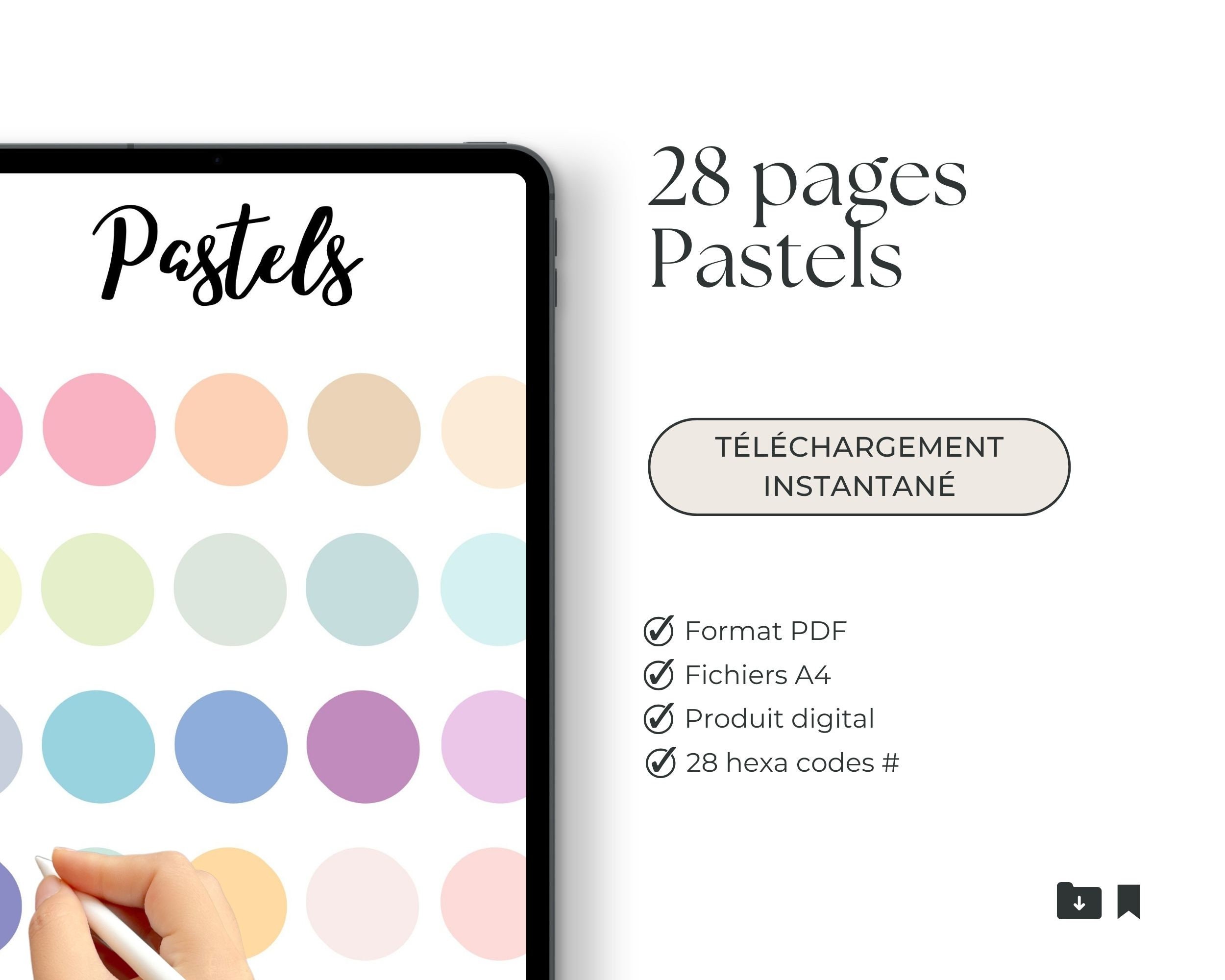 Pastels Color Palette Most Popular Hexadecimal Color Codes 28 Trendy