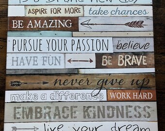 Inspirational Wall Hanging Decor