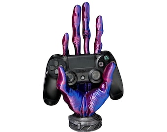Gepersonaliseerde houder voor buitenaardse handcontroller, 3D-geprint gamingdecor