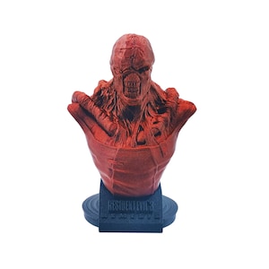 Resident Evil | Nemesis Bust | Resident Evil Collectible | Nemesis Desk Toy | Gaming Room Decor | Personalised Unique Handmade Gift