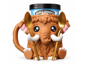 Elephant Ice Cream Cozy, Personalized Kitchen Decor, Quirky Homeware Gift