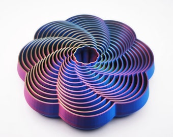 3D Printed Tornado Fidget | Tactile Sensory Desk Toy