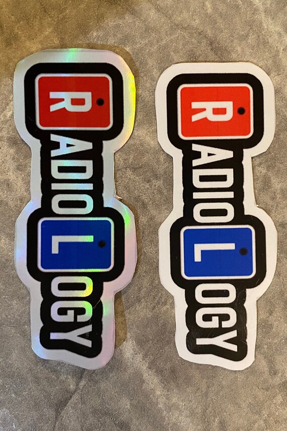 Radiology Sticker Etsy