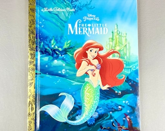 Vintage 1999 Little Golden Book: The Little Mermaid