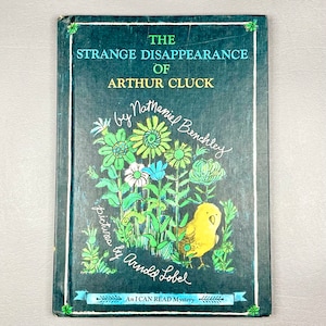 Vintage Book 1967 “The Strange Disappearance of Arthur Cluck” by Nathaniel Benchley, Hardcover Paper Children’s Literature, Collector Gift.
