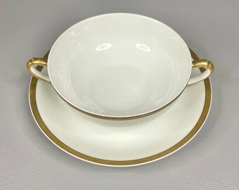 Antique Theodore Haviland Limoges France Consommé Cup / Soup Antique Theodore Haviland Limoges France Consommé Cup / Soup