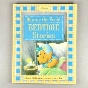 Vintage Book 1994 “Winney the Pooh’s Bedtime Stories” Disney’s Wonderful World of Reading, Hardcover Children’s Literature, Collector Gift.