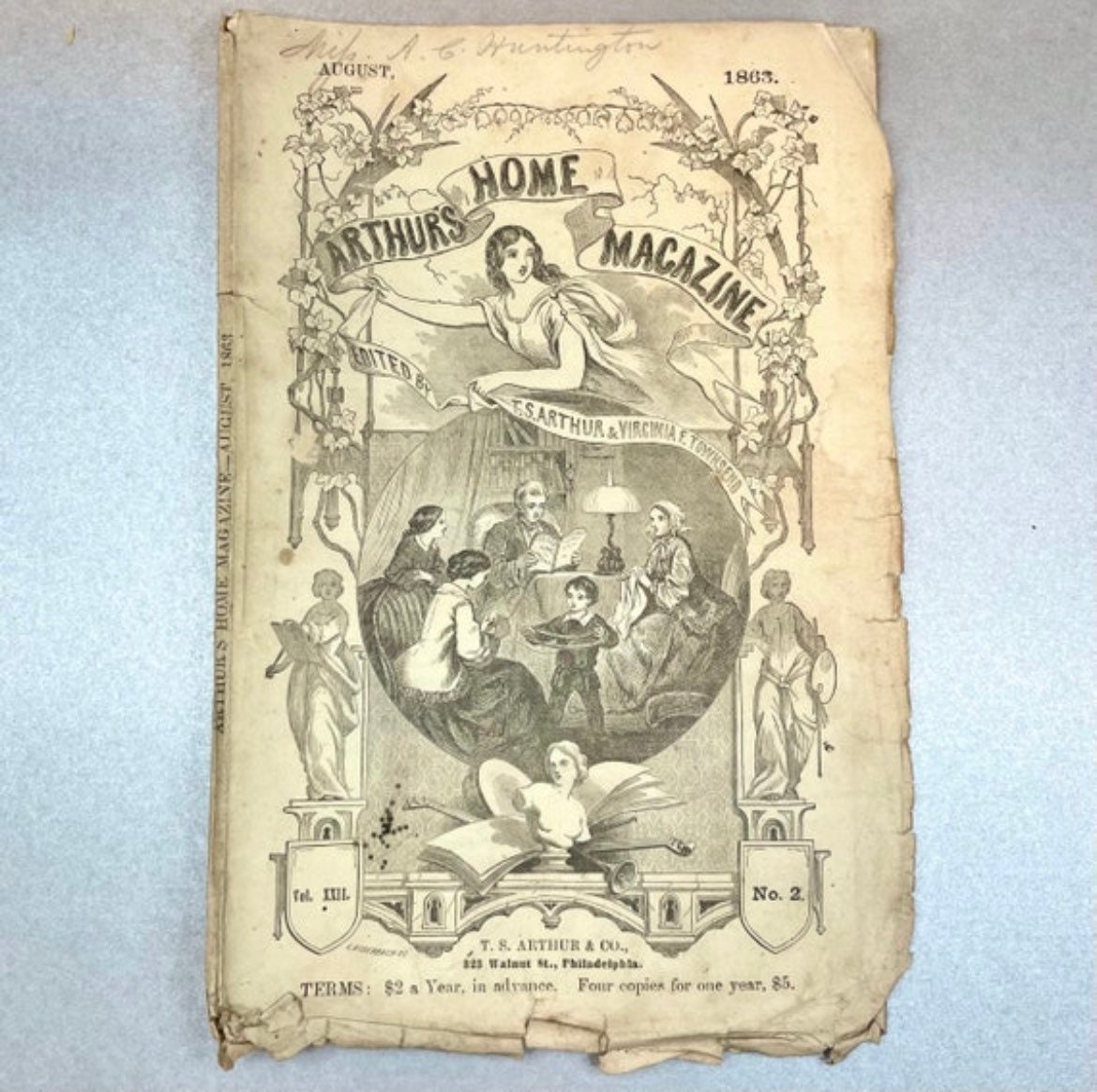 Antique 1863 books - Etsy 日本