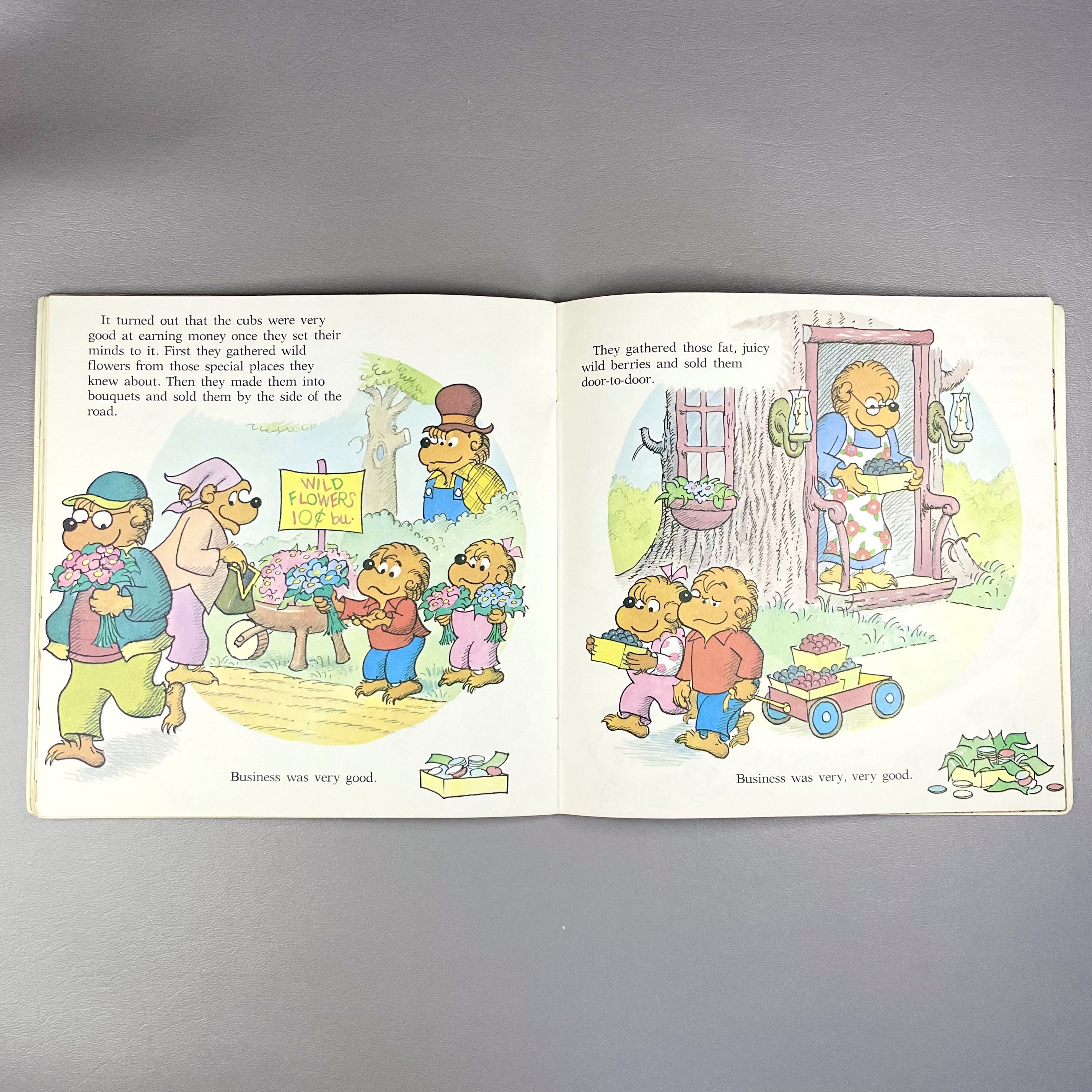 Vintage Book 1983 “the Berenstain Bears Trouble With Money”, Softcover ...