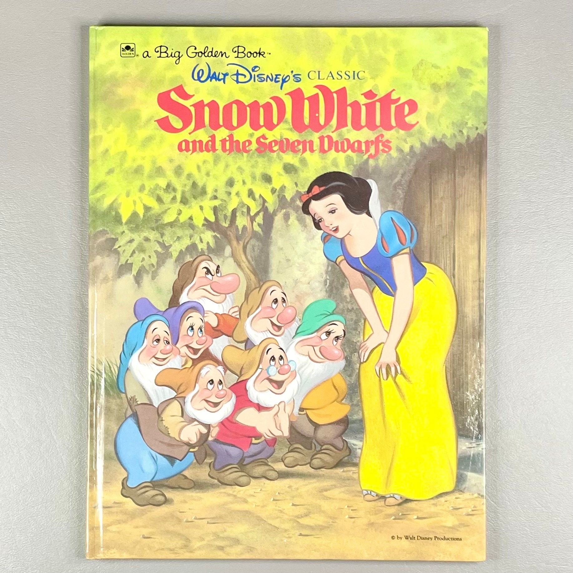 1984年ヴィンテージ白雪姫の本：ウォルト・ディズニーのクラシック